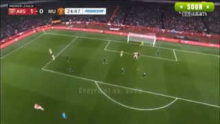 خلاصه بازی دیدنی آرسنال 2 - منچستریونایتد 0 (هفته بیست و یکم لیگ انگلیس)