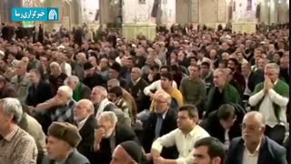 واکنش زائران حرم رضوی لحظه اعلام خبر شهادت سردار سلیمانی