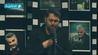 شعری که اشک همه را درآورد/ مالک افتاد زمین، تیغ ولی دست علی است!