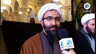 اجتماع باشکوه حوزویان تهران در سوگواری شهادت قاسم سلیمانی