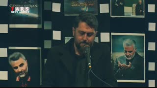 شعرخوانی  سوزناک در سوگ شهادت  سپهبد قاسم  سلیمانی- احمد بابایی