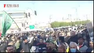 وداع عشایر عرب خوزستان با شهید حاج قاسم