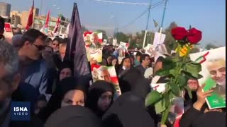 تشییع پیکر سردار سلیمانی در اهواز