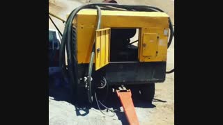 کمپرسورهوا در معدن سنگ آهن زنجان