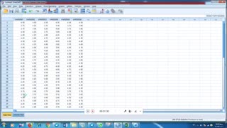 قسمت اول spss،  وارد کردن داده ها و آمار توصیفی