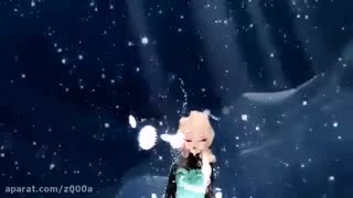 اهنگ الساLET IT GO به صورت انیمه ای(خیلی نازه)