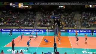 Netherlands vs. Serbia - Highlights | CEV Men's Tokyo Volleyball Qualification 2020