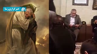 مداحی حاج منصور ارضی در منزل حاج قاسم سلیمانی