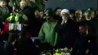 سخنان تولیت آستان قدس رضوی بعد از ورود پیکرهای شهدای مقاومت به حرم مطهر رضوی