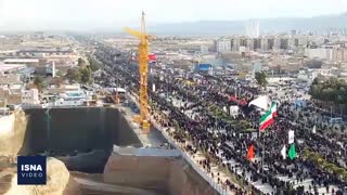 تشییع پیکر سردار سلیمانی و شهدای مقاومت در قم