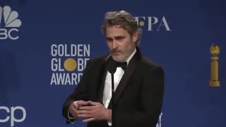 حضور Joaquin Phoenix در گلدن گلوب 2020 (Golden Globe)