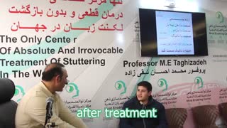 درمان لکنت زبان علیرضا یوسف‌وند