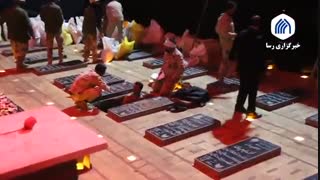 اختصاصی| آماده سازی محل خاکسپاری شهید سپهبد سلیمانی