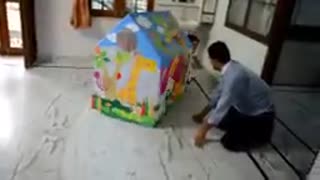 نصب و راه اندازی چادر بازی کودک