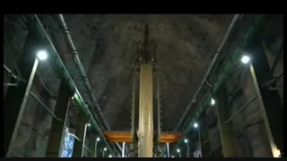 تصاویری از آماده سازی موشک ها در تونل زیرزمینی سپاه برای حمله به پایگاه آمریکایی