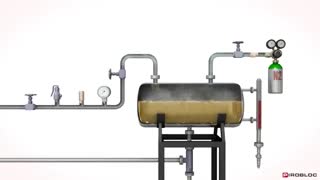 منبع انبساط در مدارهای گرمایش مایع حرارتی صنعتی