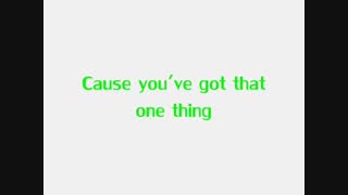 One thing-One Direction LYRICS