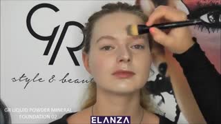 یه میکاپ حرفه ای با محصولات آرایشی گلدن رز