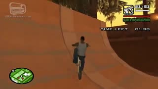 راهنمای BMX Challenge در بازی gta sanandreas