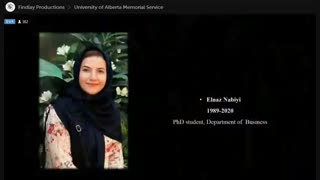 مراسم یادبود پرکشیدگان پرواز تهران کیاف از دانشگاه آلبرتا - قسمت 8 (آخر)