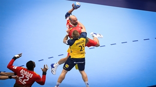 دیدار تیم های پرتغال و سوئد در مسابقات هندبال قهرمانی اروپا یورو2020