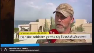Interview with Danish soldier who was in Al Assad airbase during Iranian missile attack