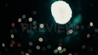فوتیج آتش بازی Bokeh Fireworks