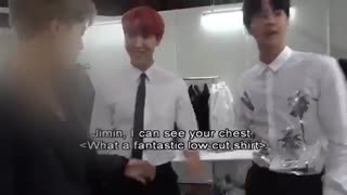 وقتی بی‌تی‌اس بدنشون معلوم میشه..!!!