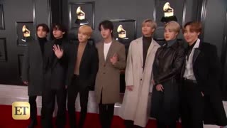 بی تی اس BTS فرش قرمز مراسم Grammy Awards 2020 / مراسم گرمی