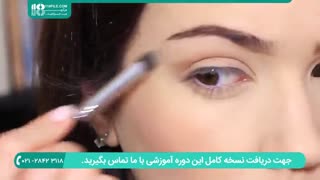 آموزش مدل آرایش ساده صورت