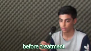 درمان لکنت زبان عرفان فرجی