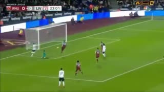 خلاصه بازی وستهم 0 - لیورپول 2 از بازی معوقه هفته هیجدهم لیگ برتر انگلیس