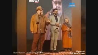 شوخی های اکبر عبدی در جشن منتقدان سینما