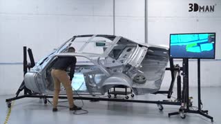 Industrial 3D Scanner for large and small parts - 3DMan studio in Toronto Canada