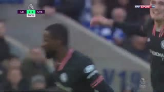 خلاصه بازی پرگل لسترسیتی 2 - چلسی 2 از هفته بیست و پنجم لیگ برتر انگلیس
