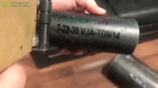 چاپ بر روی لوله با جت پرینتر دستی