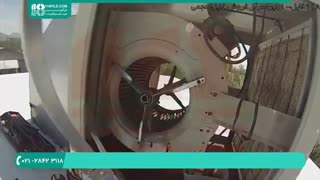 تعمیر کولر آبی - تعویض بلبرینگ پروانه