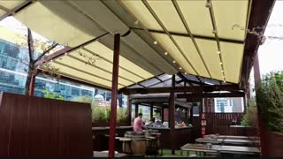 طراح سازه های چادری حیاط رستوران- کافی شاپ-