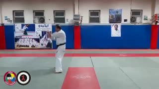 آموزش کاتا توسط شیهان حبیب بوجارزاده