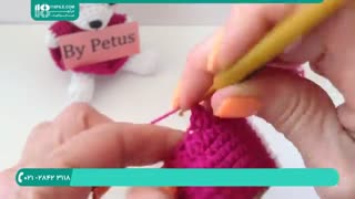 آموزش قدم به قدم بافت عروسک