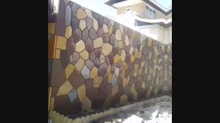 سنگ لاشه اجرای سنگ فرش با سنگ کوهی ورقه ای