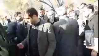 حضور دکتر احمدی نژاد در حرم امام و بهشت زهرا پیلینگ