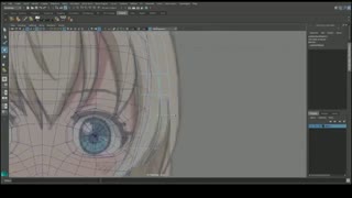 ساخت یک صورت انیمه ای با نرم افزار مایا