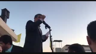 دعاهای پایانی دکتر احمدی نژاد در جمع مردم باوفا و انقلابی بندرعباس