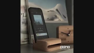 هدیه تبلیغاتی | ساعت و اسپیکر چوبی