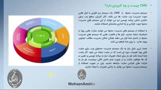جلسه هفتم دوره آموزشی طراحی وبسایت از صفر تا صد ( سیستم مدیریت محتوا چیست ؟)