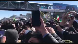 حضور دکتر احمدینژاد در راهپیمایی ۲۲ بهمن