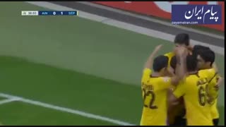 خلاصه بازی العین امارات صفر - سپاهان اصفهان 4