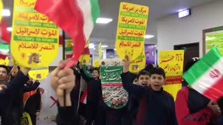 گرامیداشت دهه فجر انقلاب اسلامی - دبستان نسل قلم ارومیه