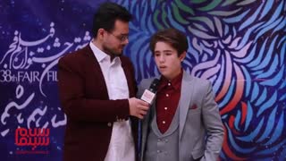 روح الله زمانی بازیگر فیلم خورشید از اولین حضورش در سینما میگوید